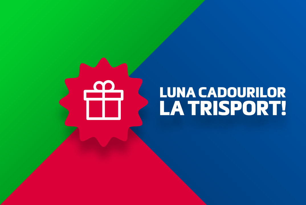 Incepe luna cadourilor pe www.trisport.ro
