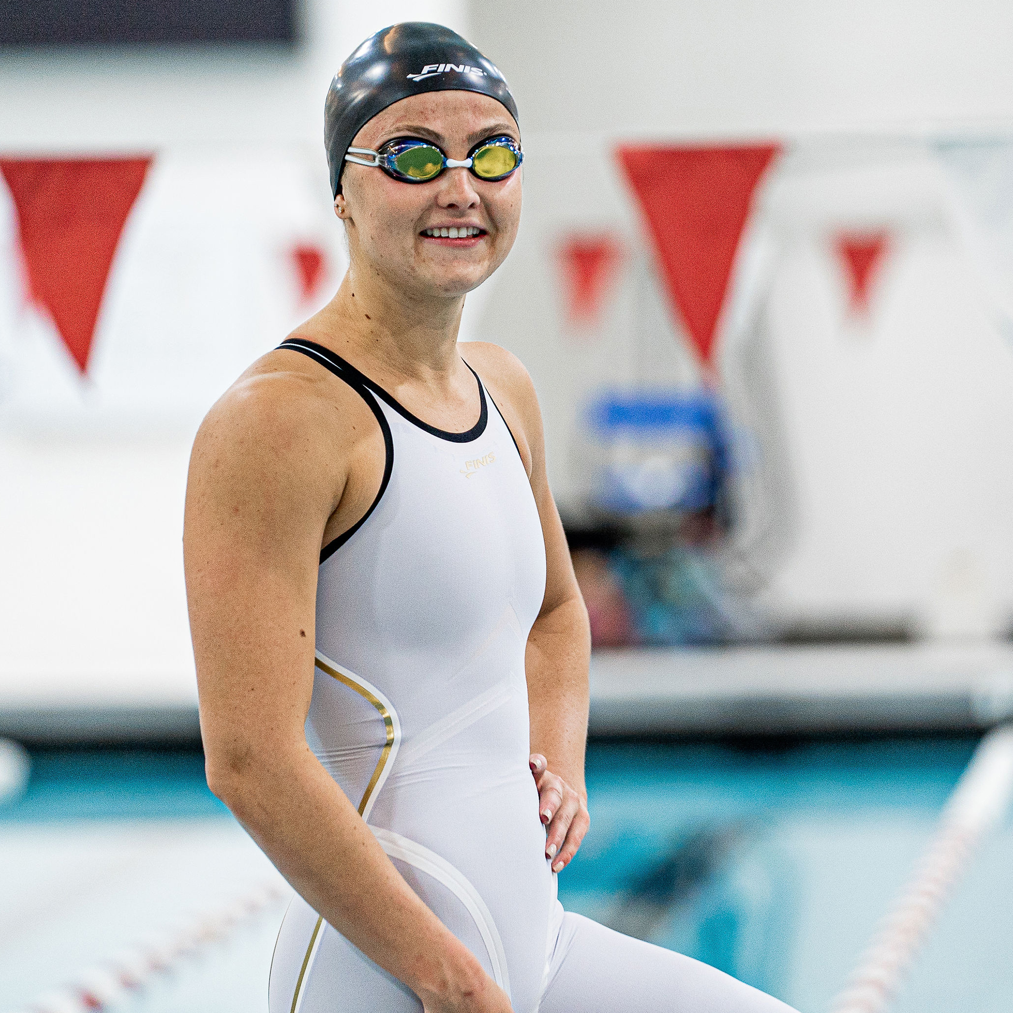 FINIS Tide Goggles în acțiune