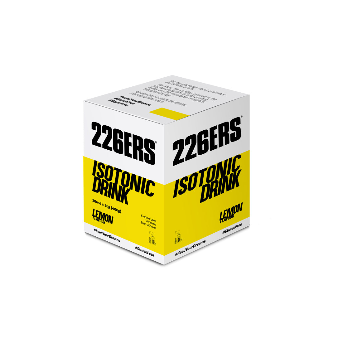 Băutură izotonică 226ers Isotonic Drink 20g - lămâie - bax 20 buc