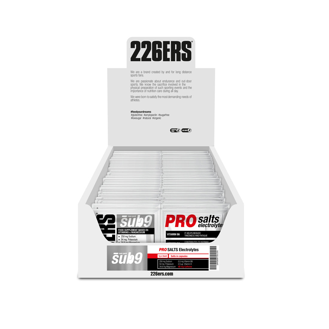 Capsule de electroliți 226ers SUB9 Pro Salts Electrolytes Duplo - 2 capsule - bax 40 buc
