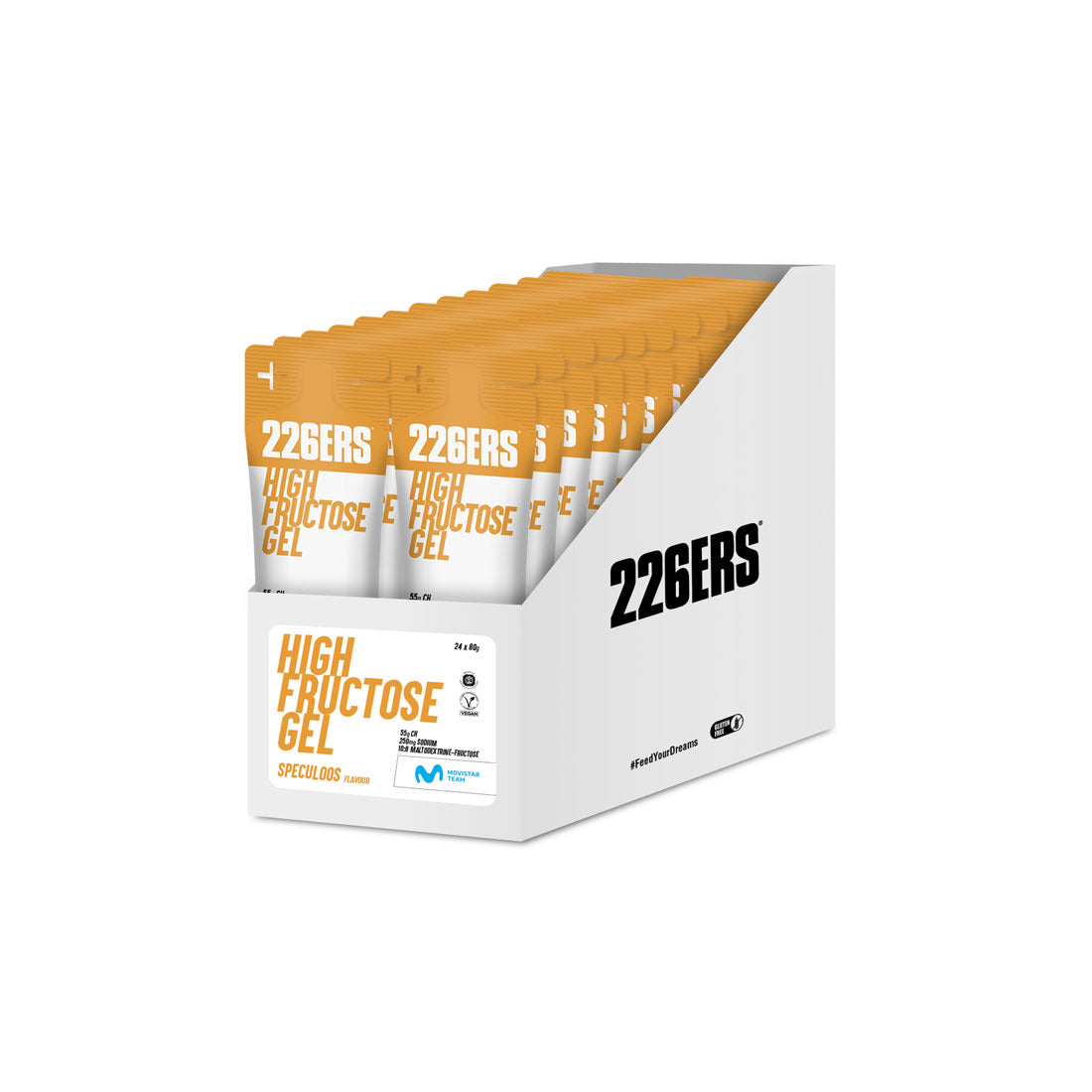 Gel energizant 226ers High Fructose Gel 80g - speculoos - bax 24 buc