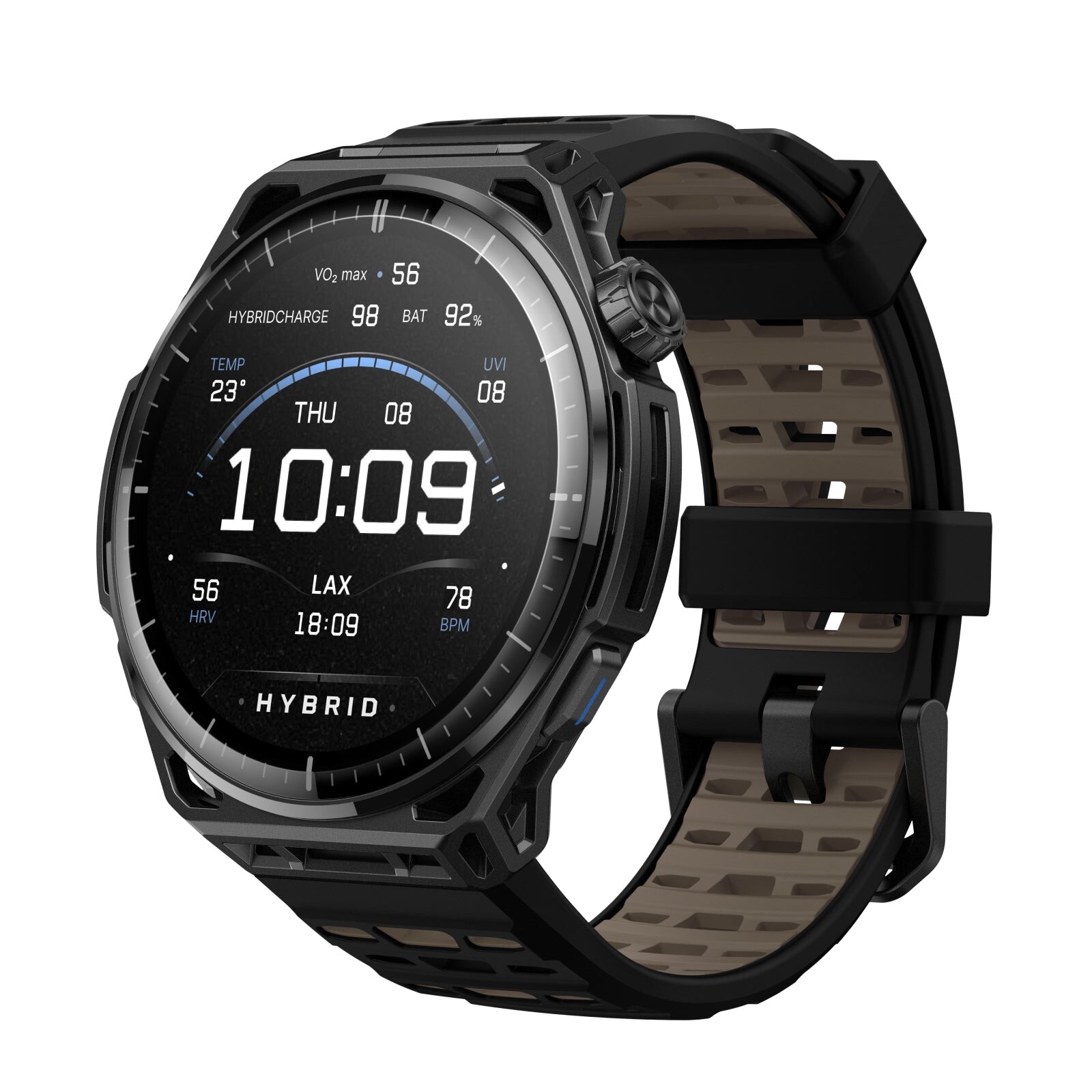 Ceas smartwatch Amazfit Balance 3 NFC - titan, negru