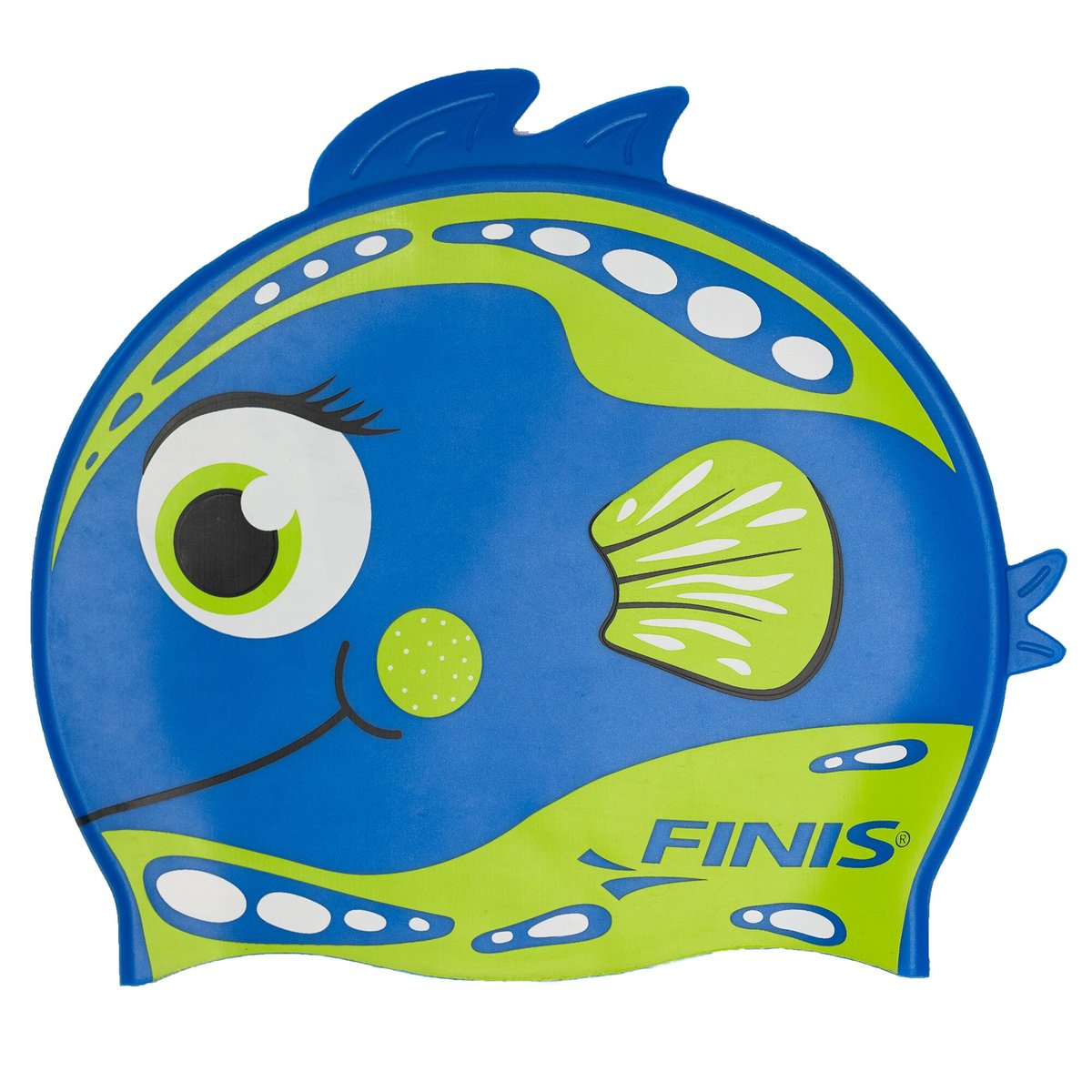 Casca FINIS Animal Heads pește-papagal albastru
