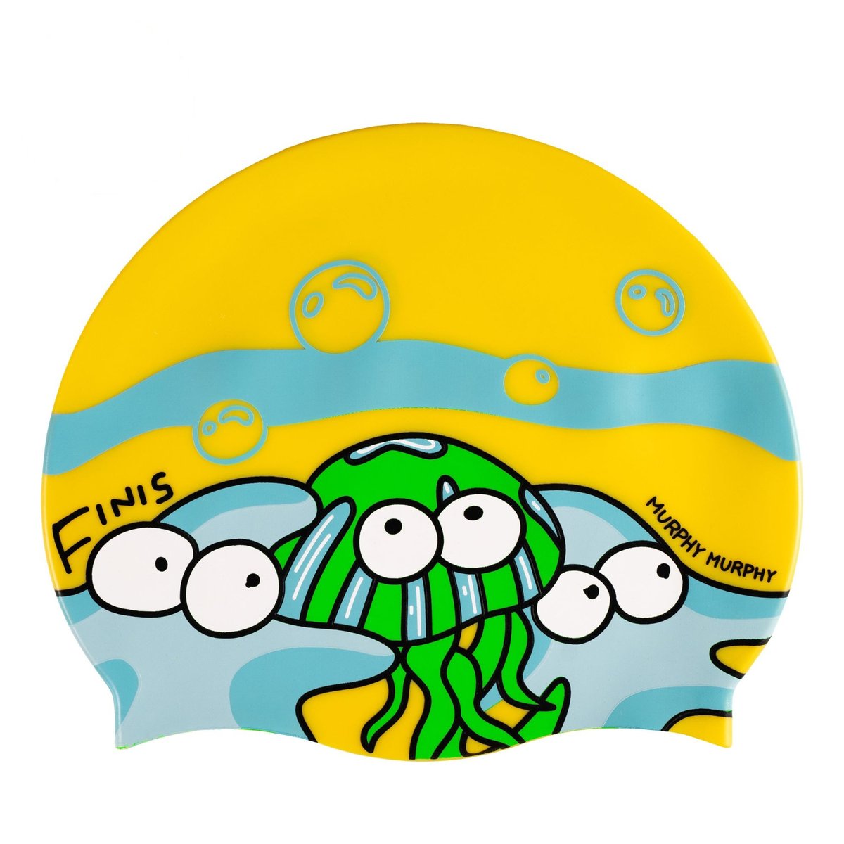 Copil cu casca FINIS Silicone Cap Print, model Coroană