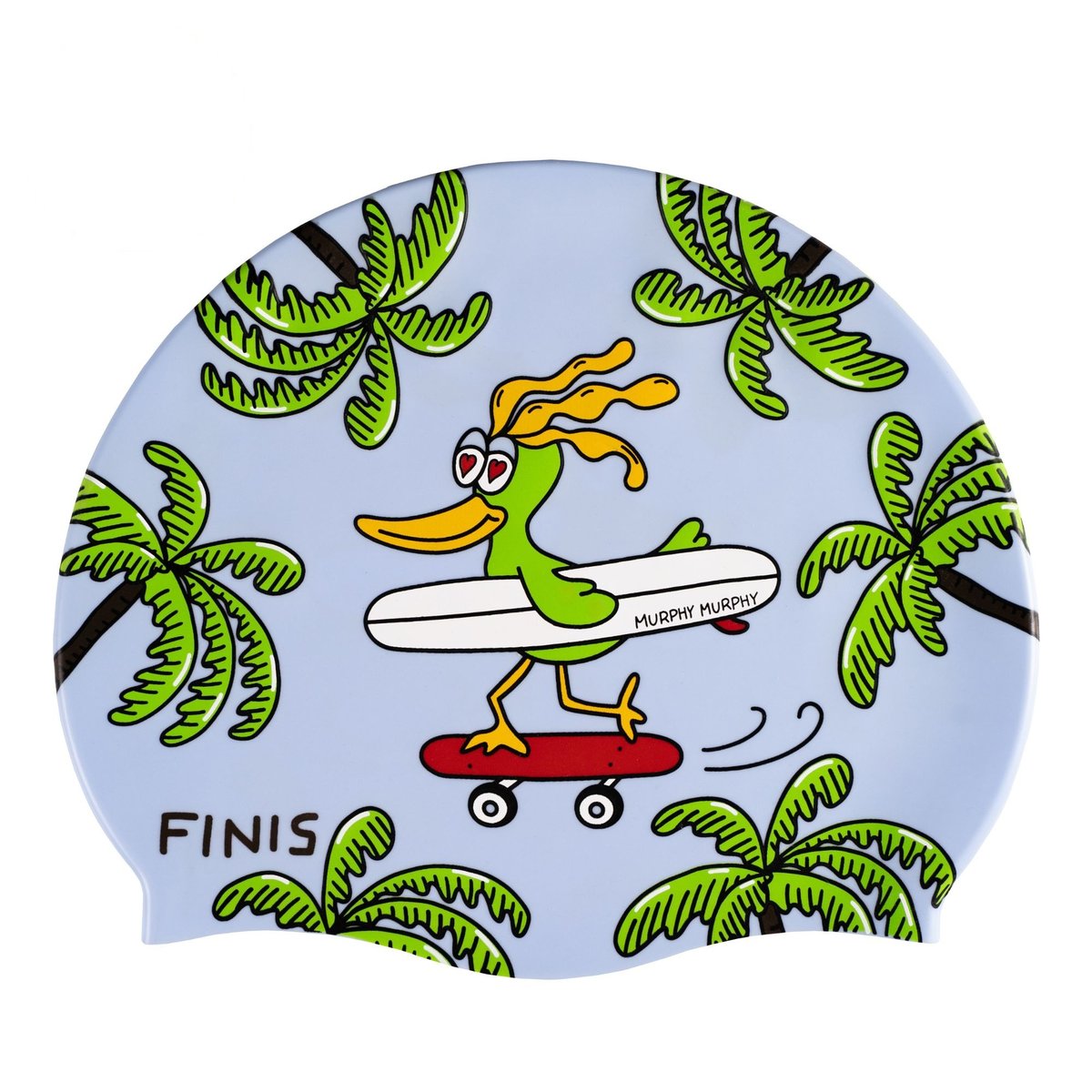 Copil cu casca FINIS Silicone Cap Print, model Coroană