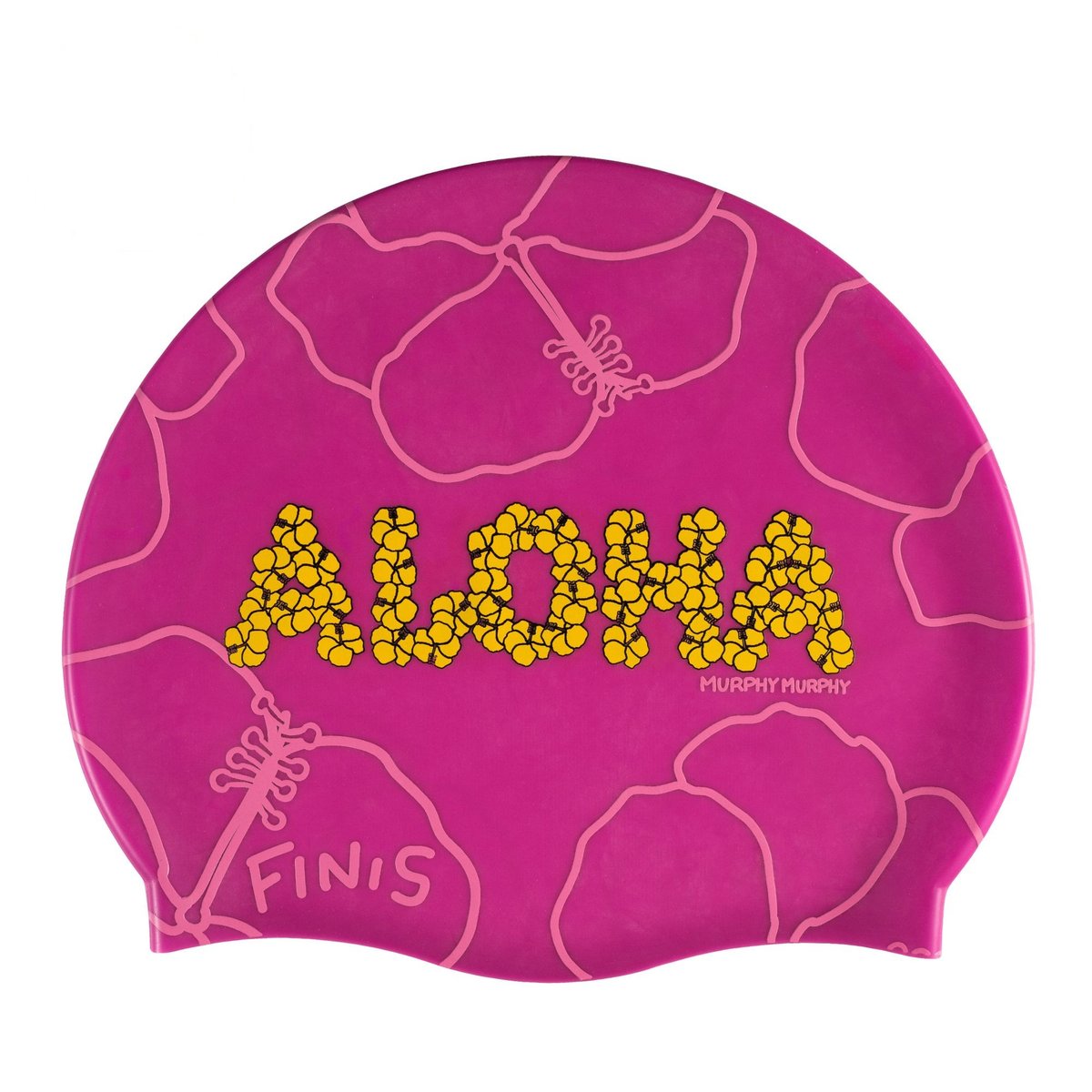 Copil cu casca FINIS Silicone Cap Print, model Coroană