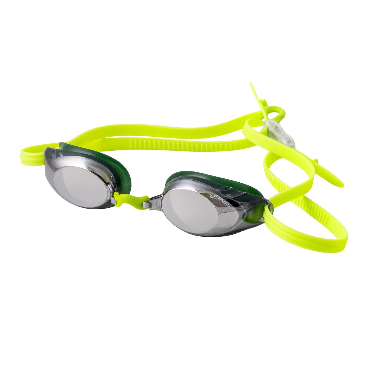 Ochelari FINIS Lightning verde pădure, cu lentile oglindă