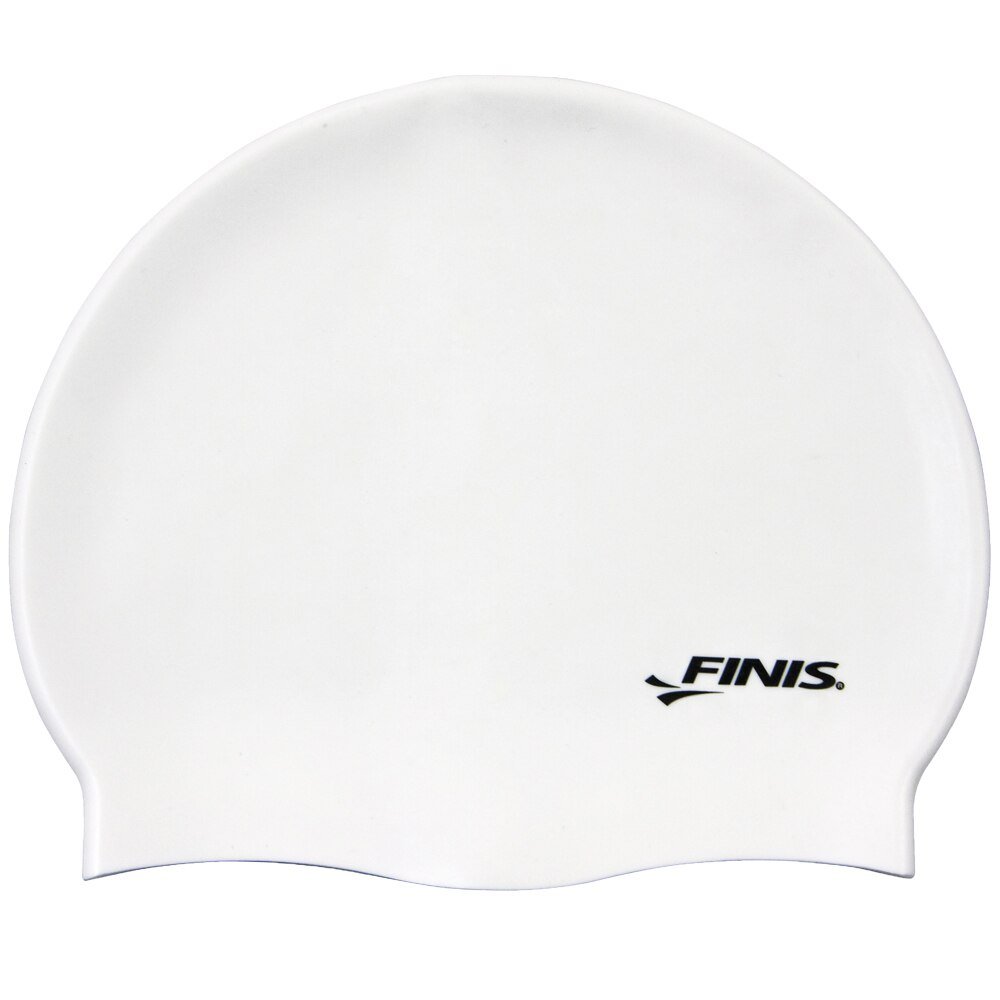 Cască FINIS Silicone Cap albă