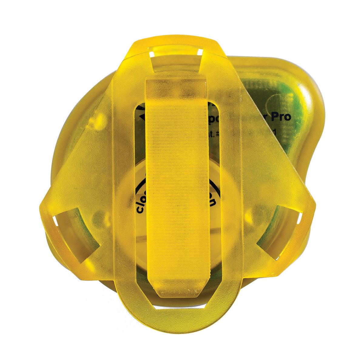 FINIS Tempo Trainer Pro văzut din spate, cu clipul pentru uscat