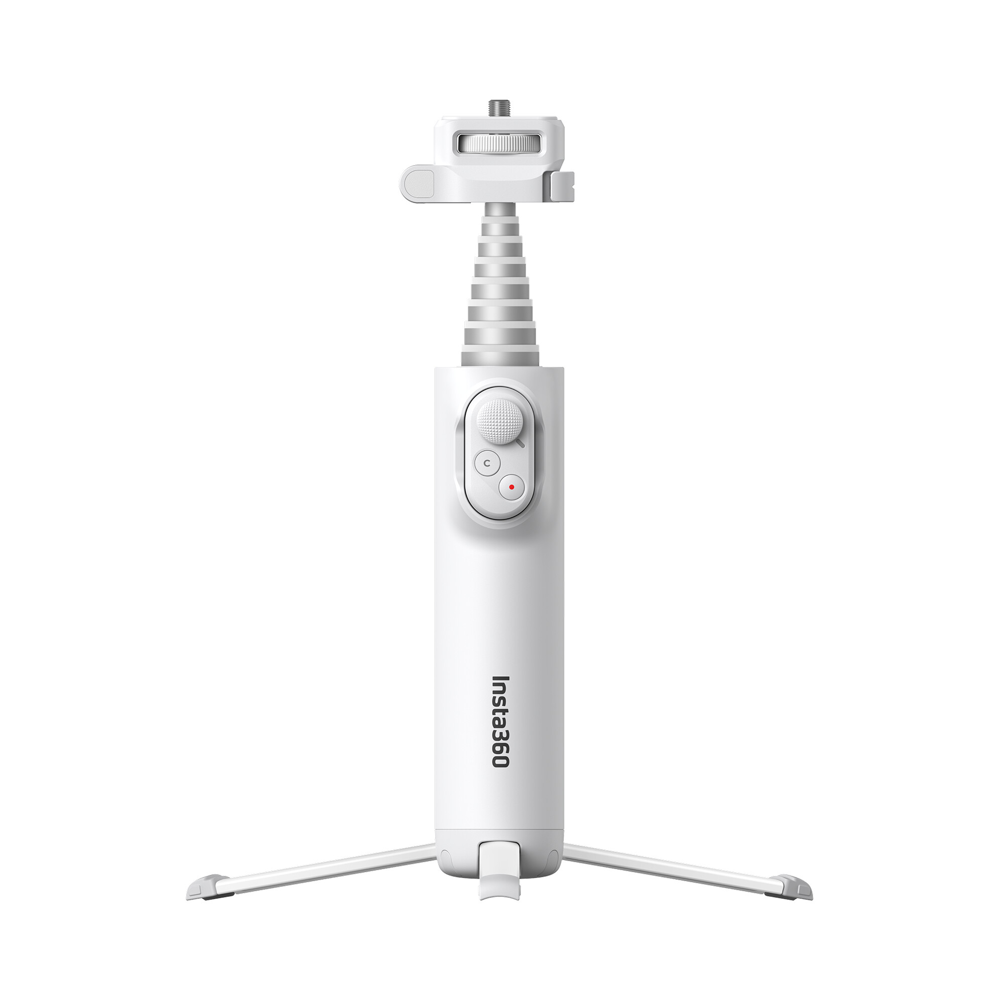 Selfie stick pliabil cu telecomandă Insta360 Foldable Selfie Stick Remote Kit Extended Edition - alb