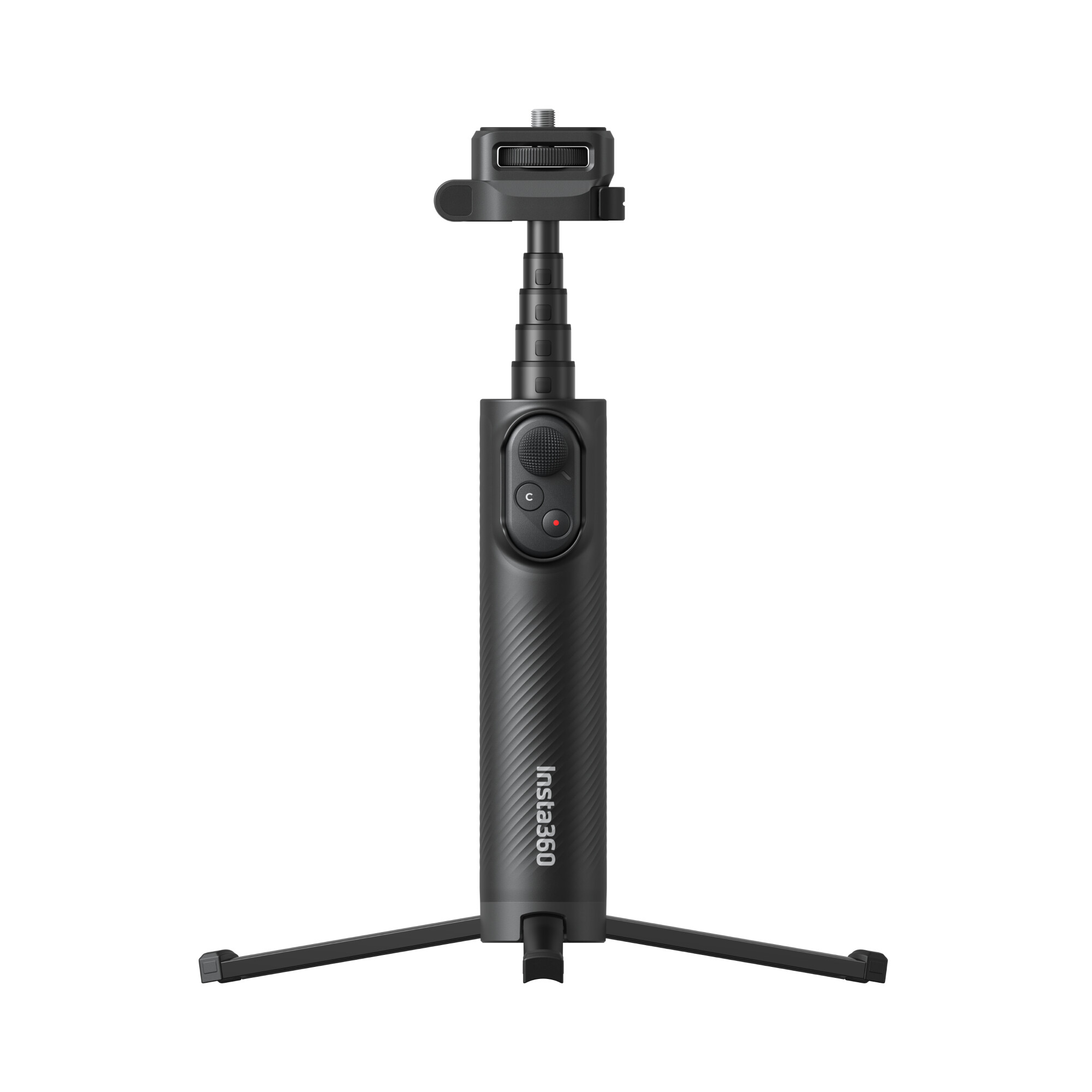 Selfie stick pliabil cu telecomandă Insta360 Foldable Selfie Stick Remote Kit Lightweight Edition - negru