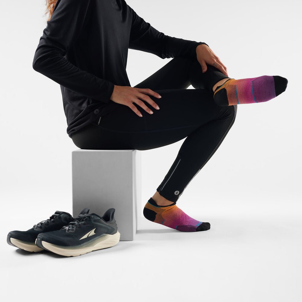 Smartwool Run Ombre Print Low Ankle