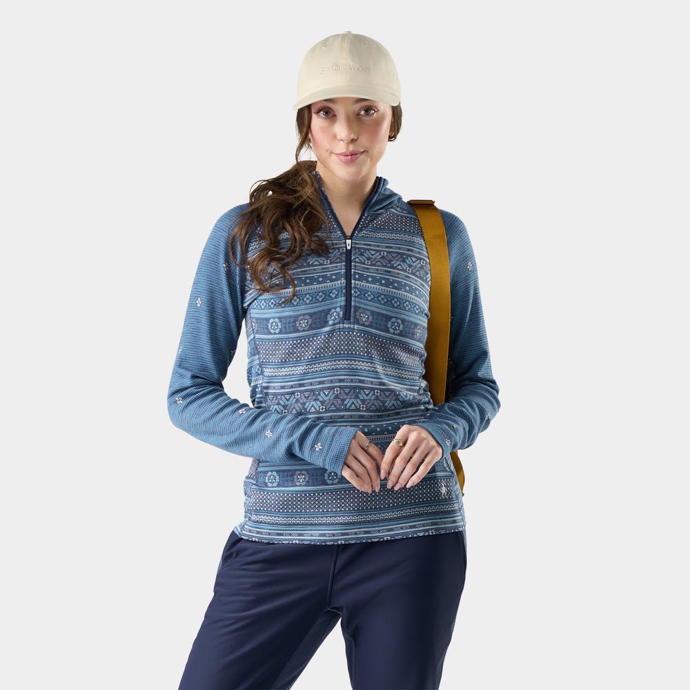 Smartwool Classic Thermal Merino Base Layer 1/2 Zip Hoodie