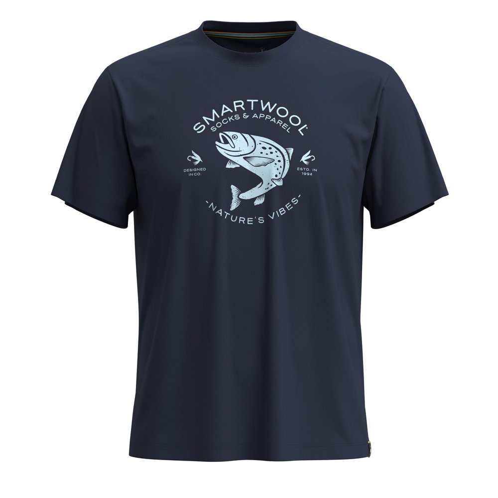 Smartwool Trout Fishing Short Sleeve Graphic Tee