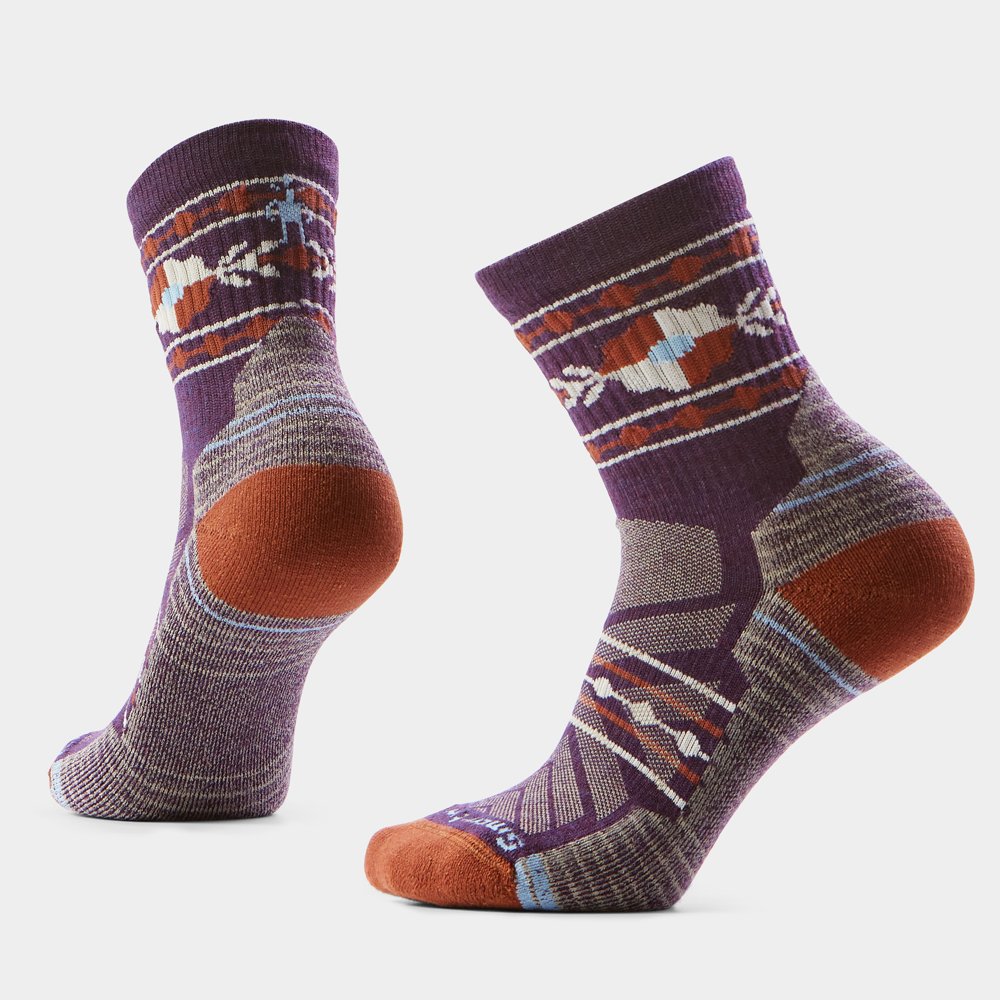 Smartwool Hike Retro Floral Mid Crew