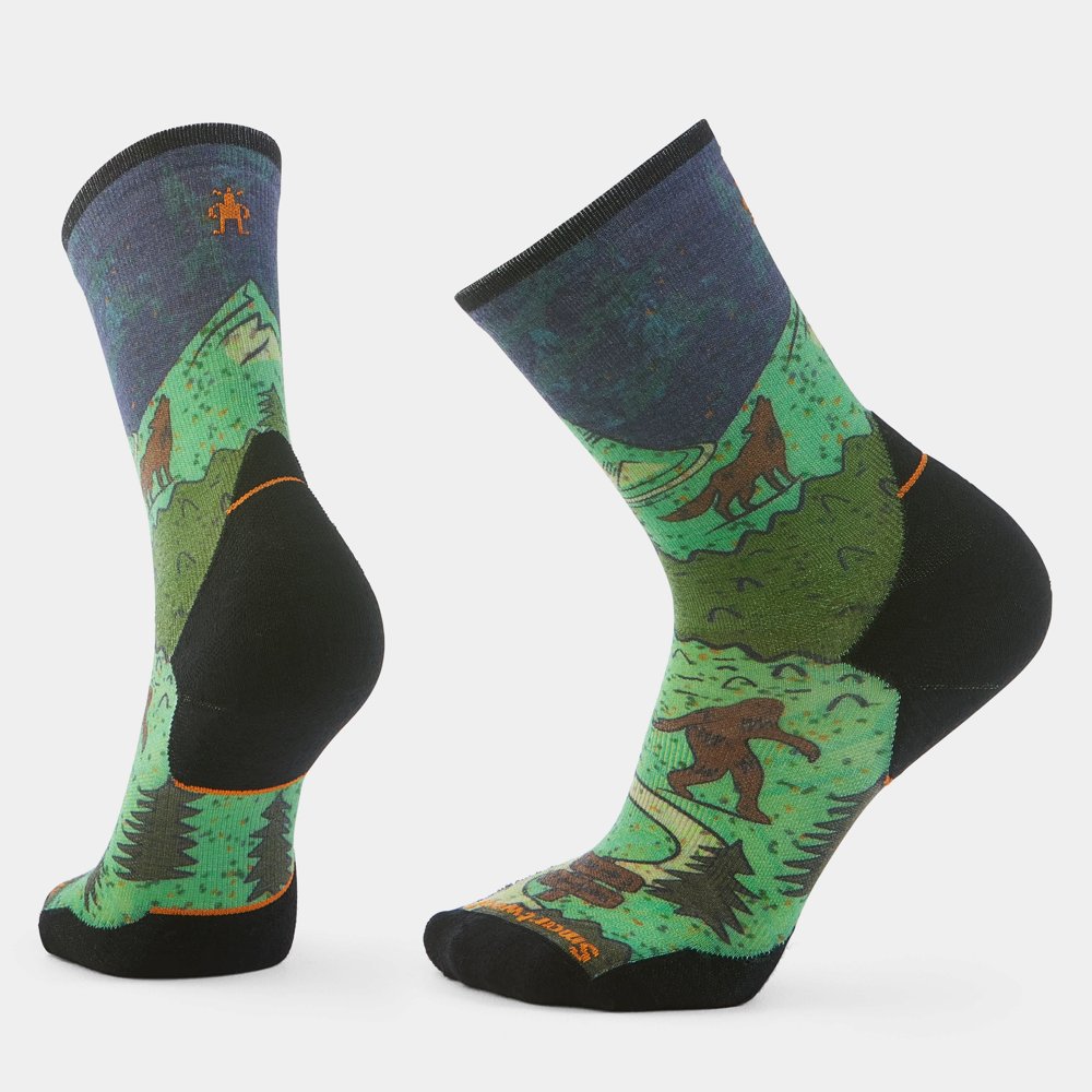 Smartwool Trail Run Neature Print Crew