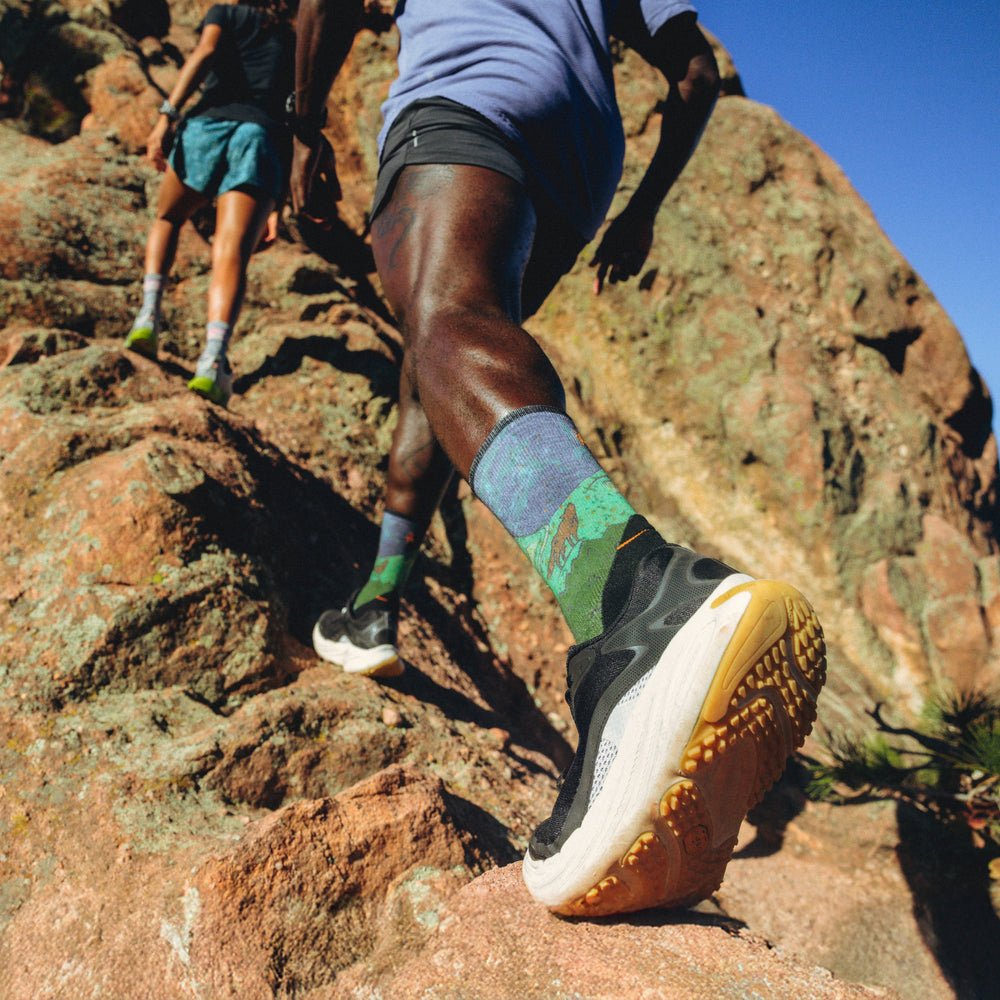 Smartwool Trail Run Neature Print Crew
