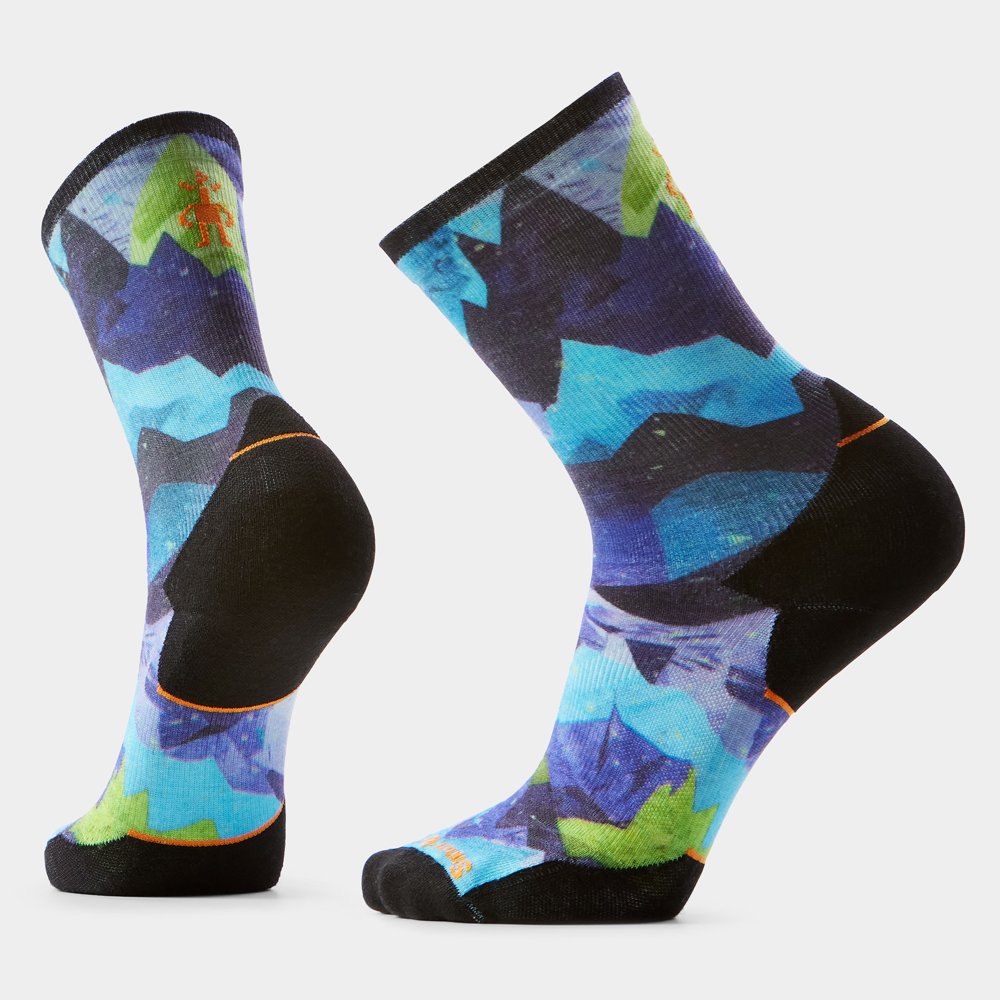 Smartwool Trail Run Summit Sector Print Crew