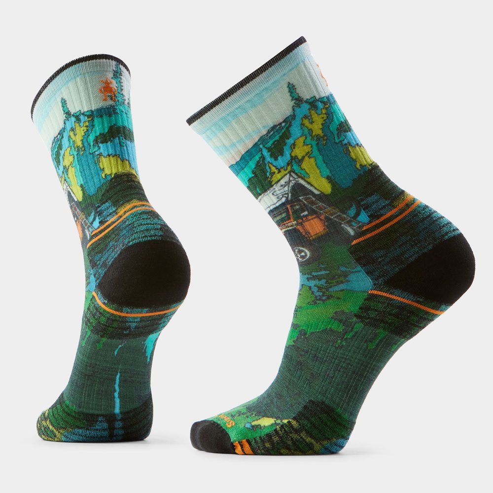 Smartwool Hike Trail Trekker Print Crew