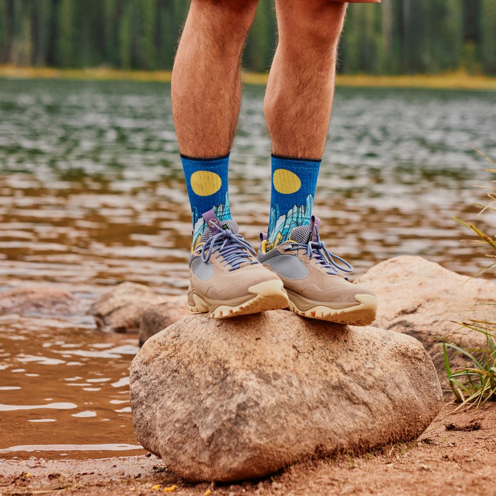 Smartwool Hike Mountain Myth Print Crew