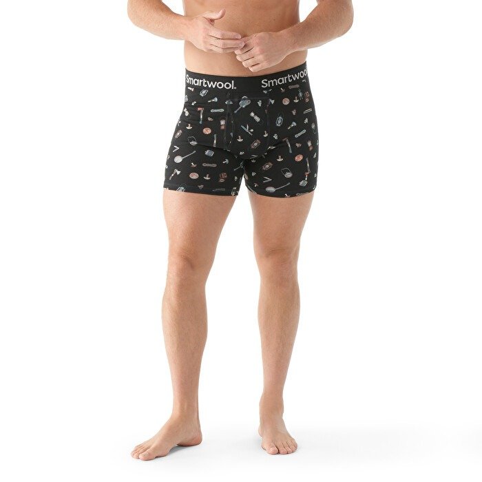 Smartwool Merino Print Boxer Brief Boxed