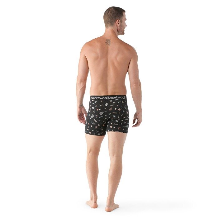 Smartwool Merino Print Boxer Brief Boxed
