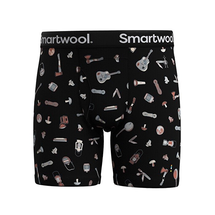 Smartwool Merino Print Boxer Brief Boxed