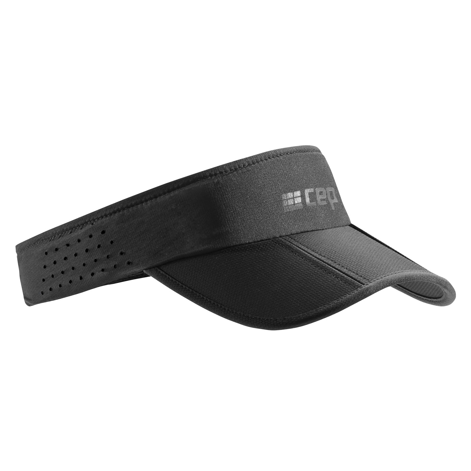 CEP - vizor alergare unisex Running Visor - negru