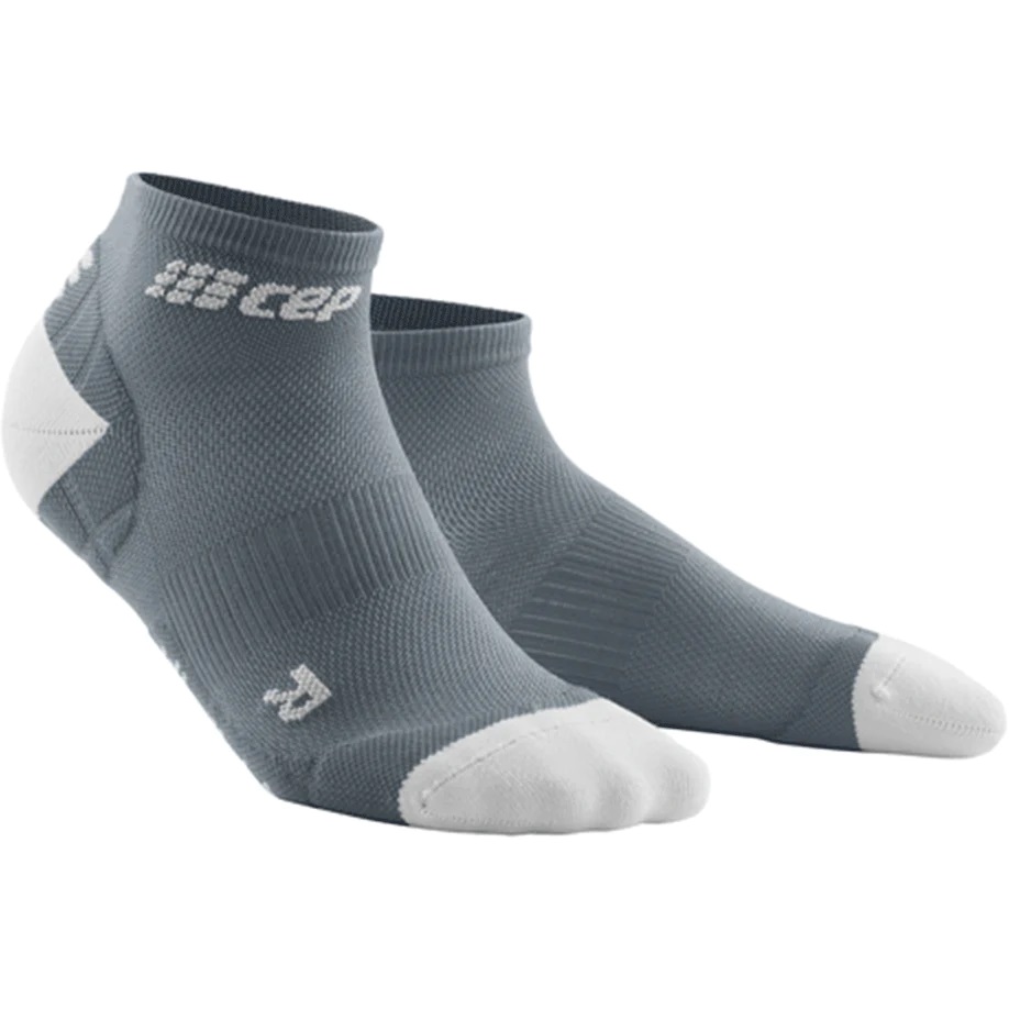 CEP - sosete compresie scurte - UltraLight low-cut Socks - Grey I Light Grey