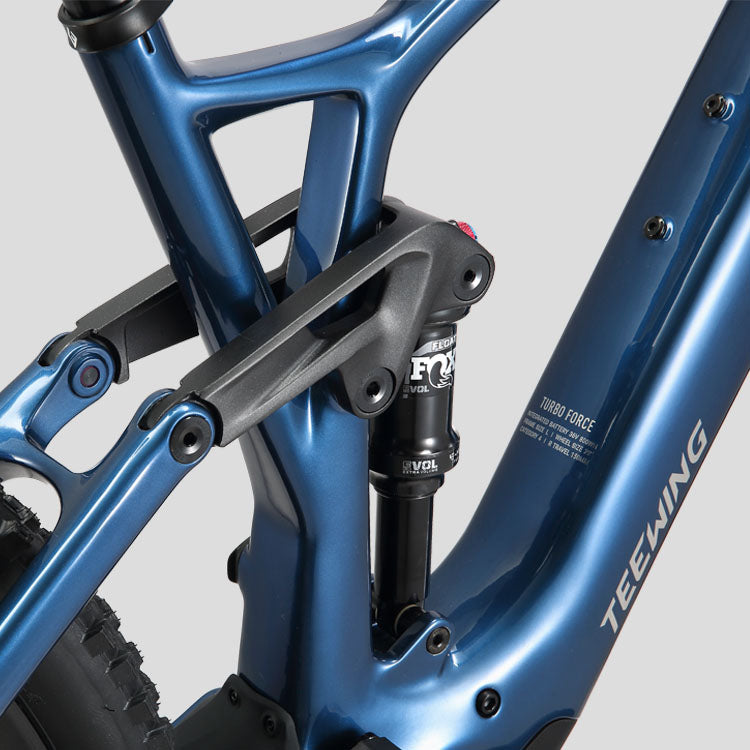 Cadru carbon integrat Turbo Force cu amortizor FOX