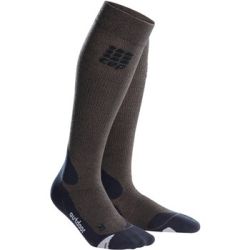 CEP Sosete merino outdoor lungi W negru-maro