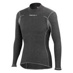 Castelli Bluza corp cu maneca lunga Flanders Warm LS - gri